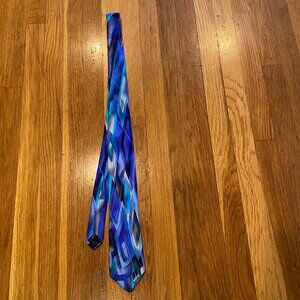 Jerry Garcia 100% Silk Collectors Ed Tie Lady W/Elaborate Headress & Gekko